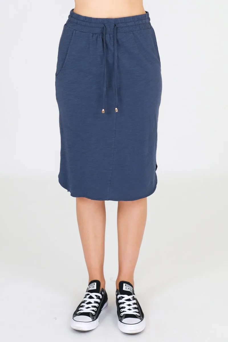 3rd Story - Olivia Skirt - Indigo