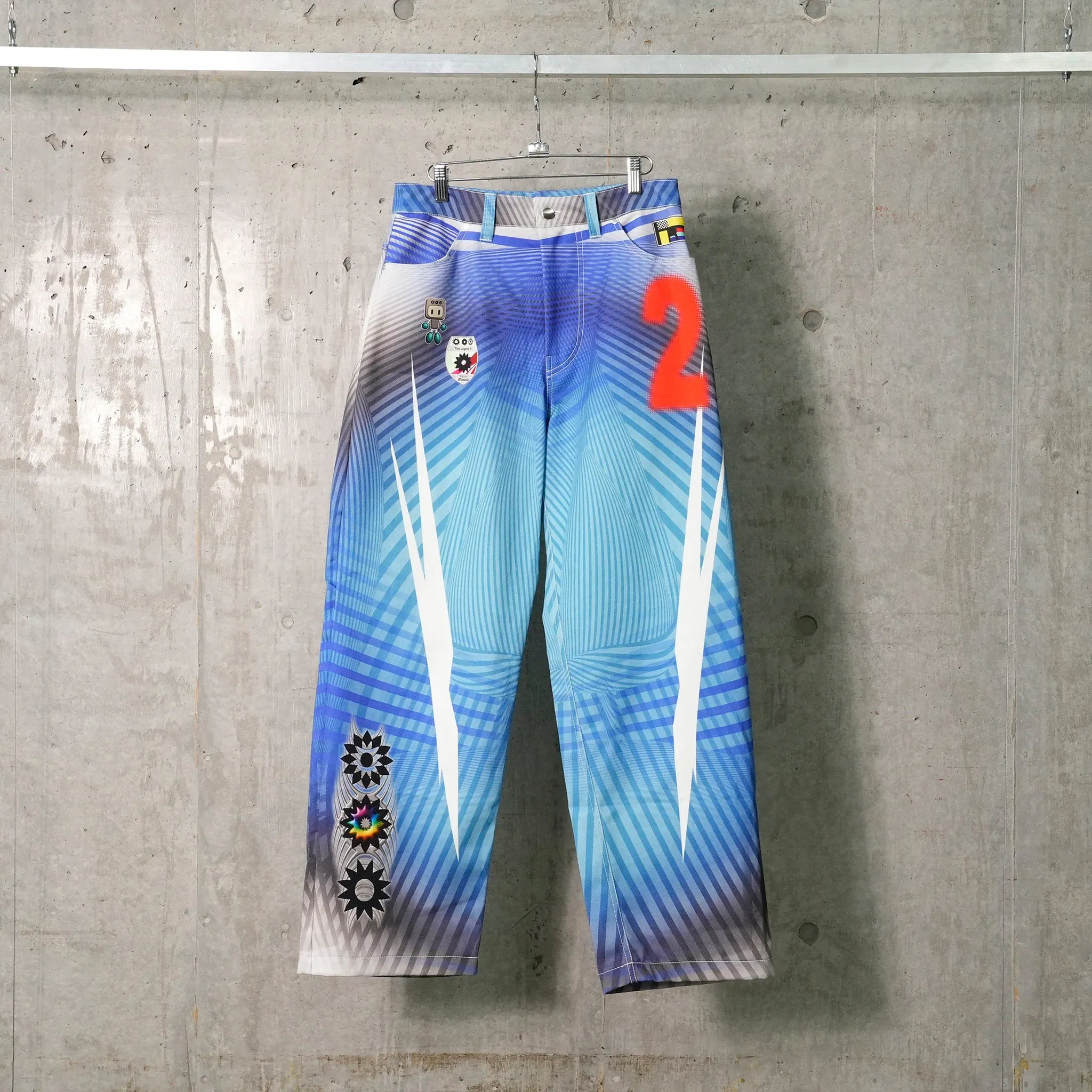 BAGGY TROUSERS / BLUE