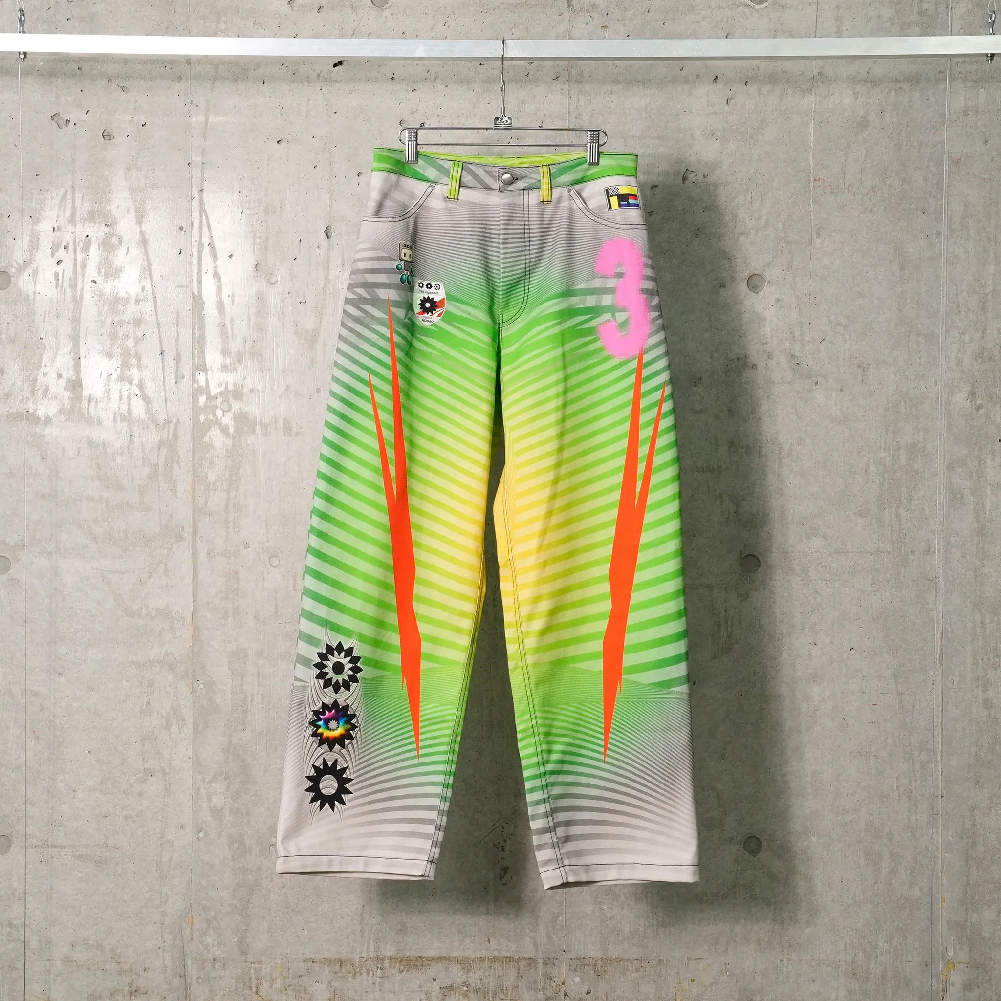 BAGGY TROUSERS / GREEN
