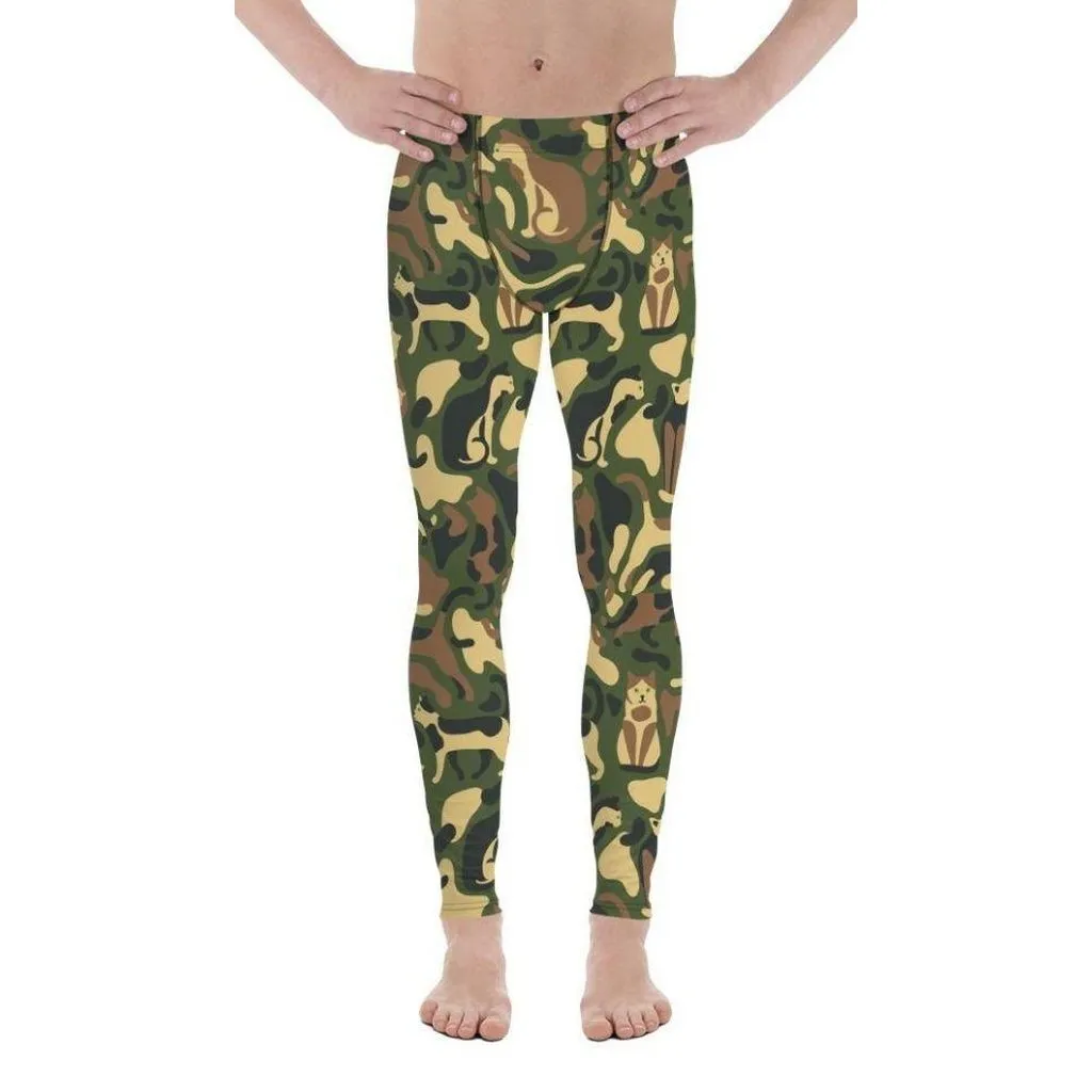 Cat Camo Men's Leggings