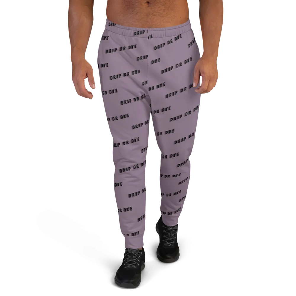 CRXWN | Drip or Dye | Racer Season 1 Unisex Jogger Racing Stripes Sweatpant Zoom Matte Purple Haze