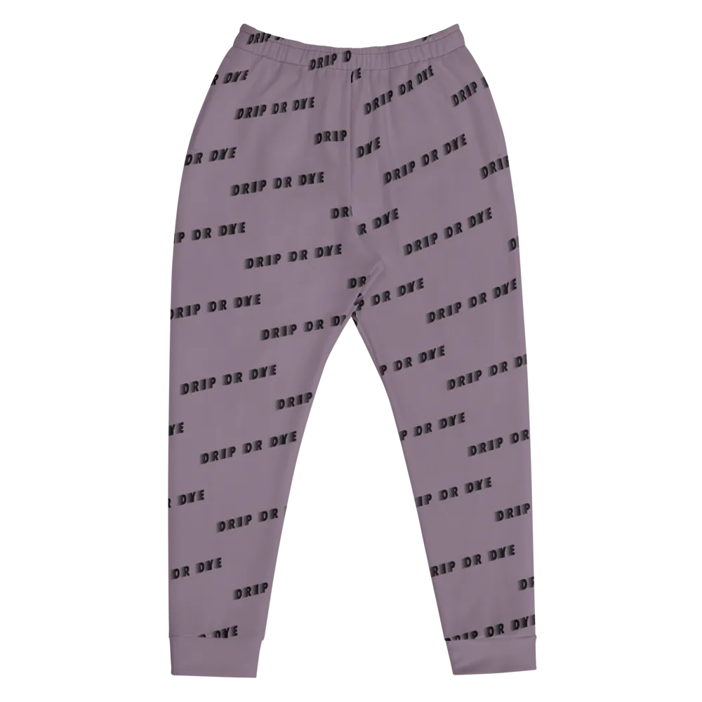 CRXWN | Drip or Dye | Racer Season 1 Unisex Jogger Racing Stripes Sweatpant Zoom Matte Purple Haze