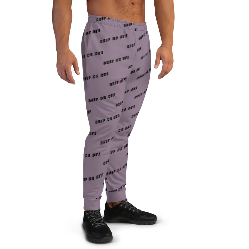 CRXWN | Drip or Dye | Racer Season 1 Unisex Jogger Racing Stripes Sweatpant Zoom Matte Purple Haze
