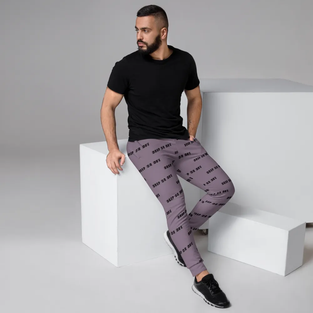 CRXWN | Drip or Dye | Racer Season 1 Unisex Jogger Racing Stripes Sweatpant Zoom Matte Purple Haze