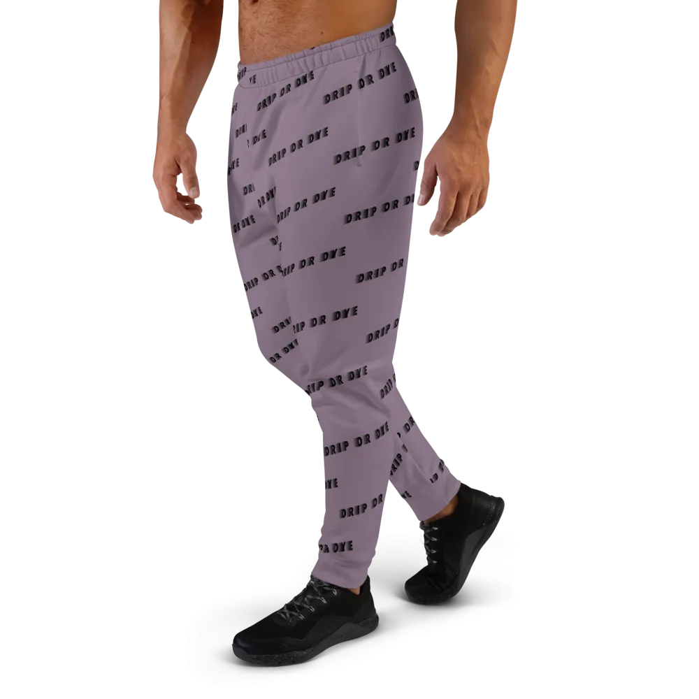 CRXWN | Drip or Dye | Racer Season 1 Unisex Jogger Racing Stripes Sweatpant Zoom Matte Purple Haze