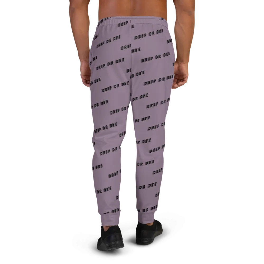 CRXWN | Drip or Dye | Racer Season 1 Unisex Jogger Racing Stripes Sweatpant Zoom Matte Purple Haze