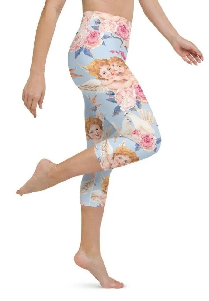 Cute Cupid Yoga Capris