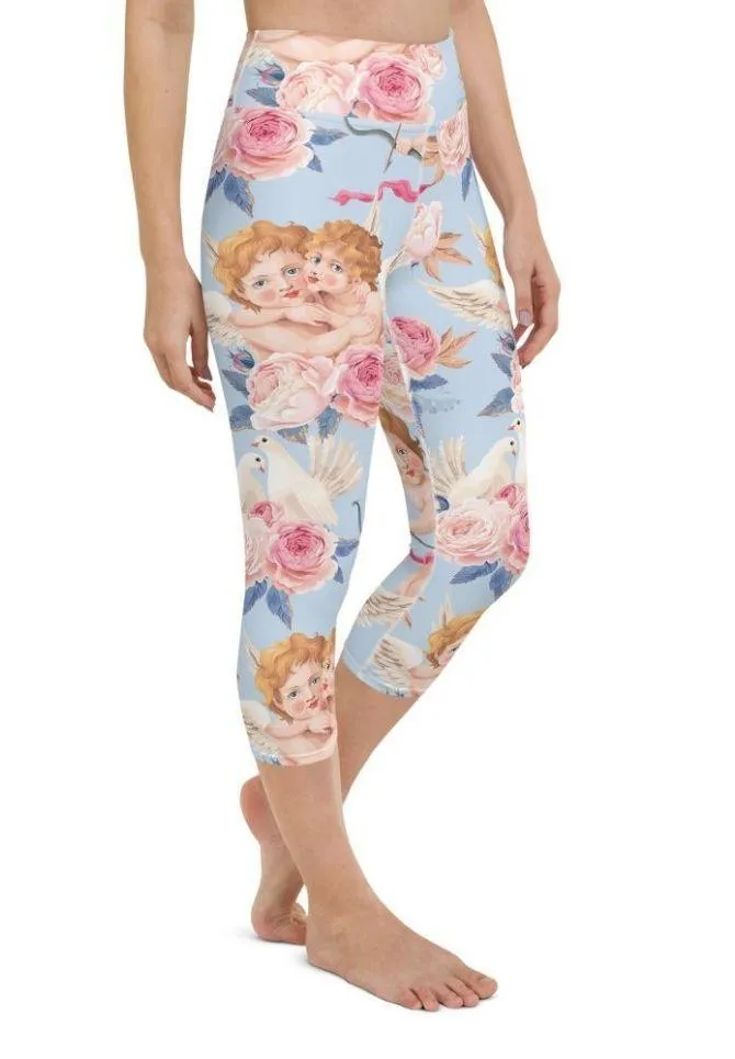 Cute Cupid Yoga Capris