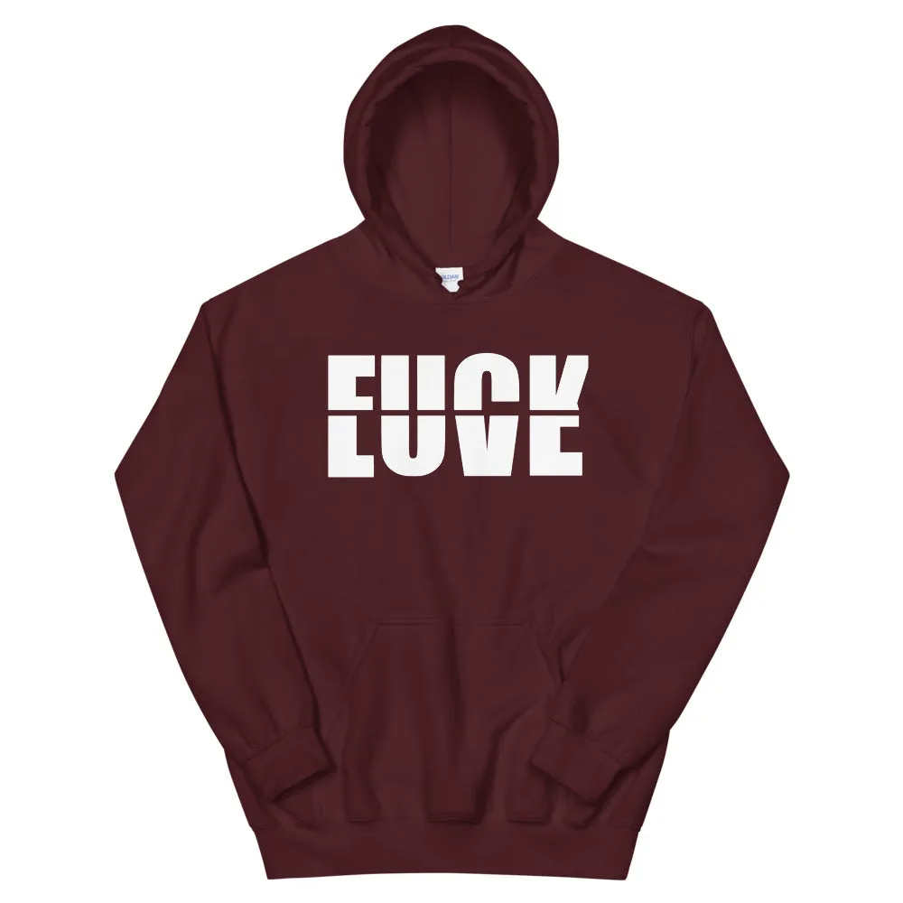 F LOVE Mens Hoodie
