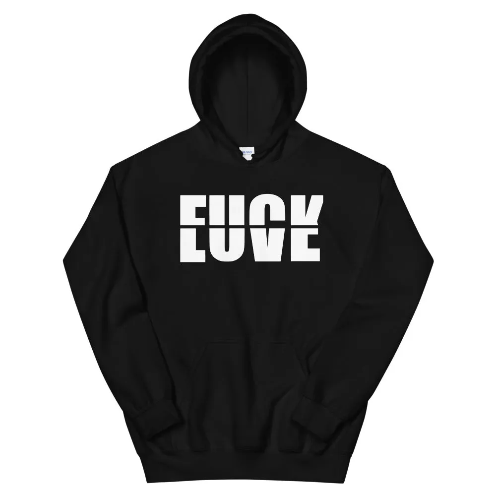 F LOVE Mens Hoodie
