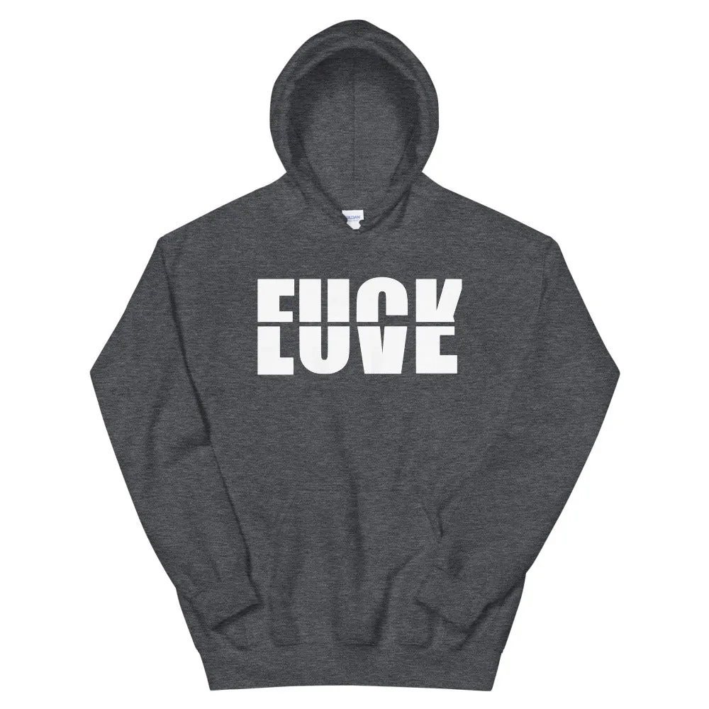 F LOVE Mens Hoodie