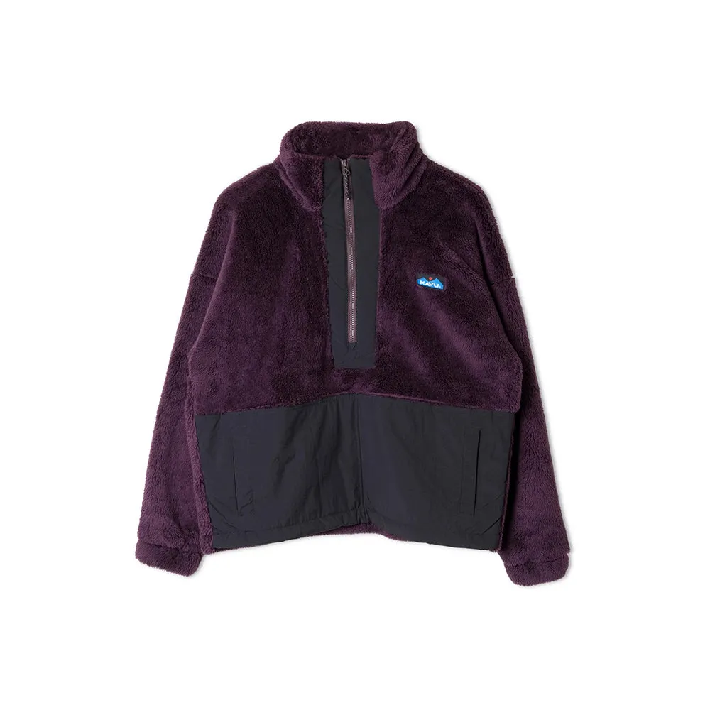 【FW24 秋冬・新品】Kavu Women's Rockhaven Pullover 2201 FW24 長袖 短抓毛 衛衣 女裝 W'S