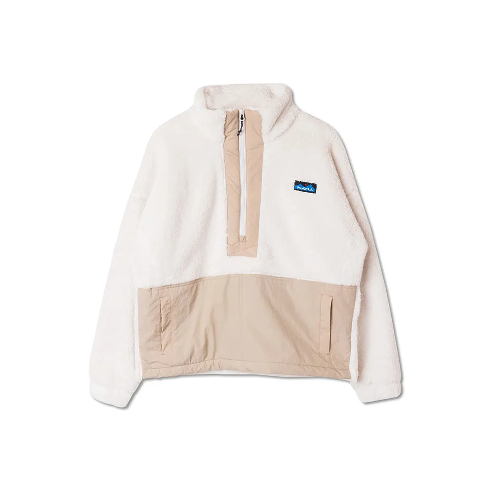 【FW24 秋冬・新品】Kavu Women's Rockhaven Pullover 2201 FW24 長袖 短抓毛 衛衣 女裝 W'S