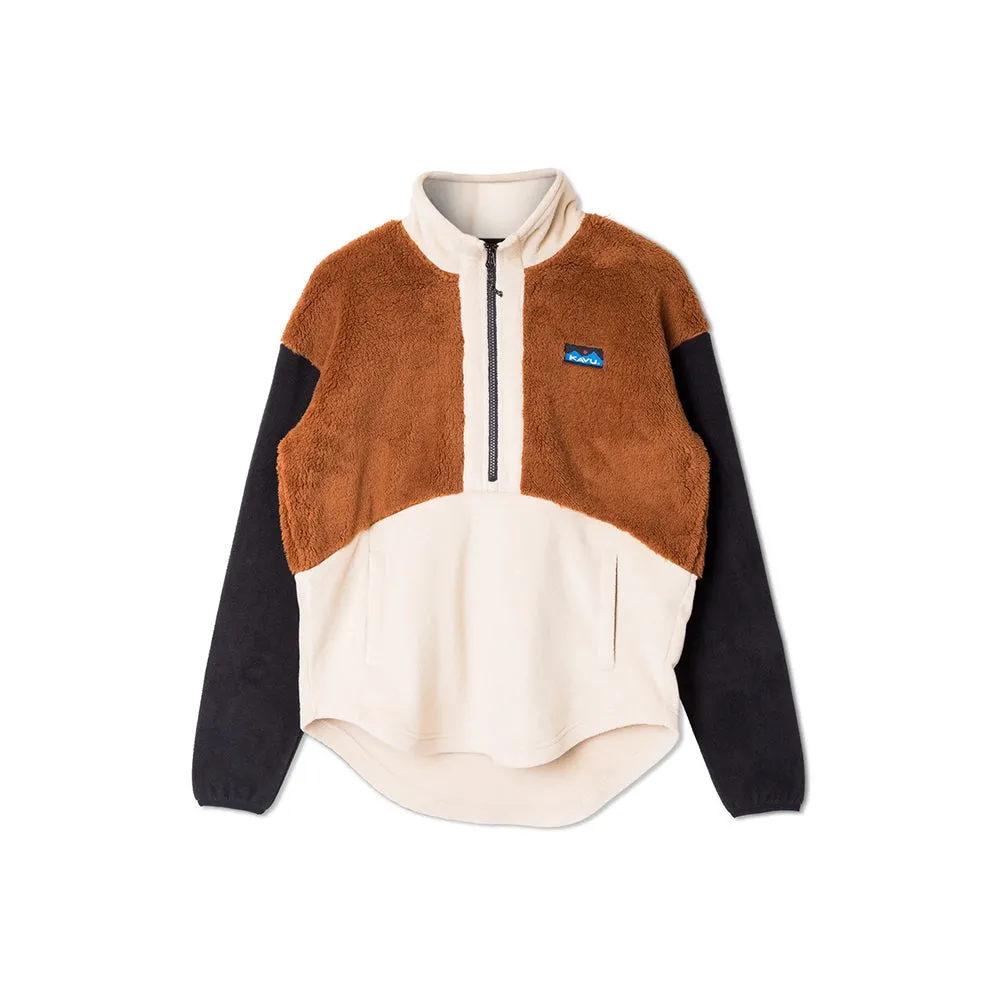 【FW24 秋冬・新品】Kavu Women's Timber Lane Pulllover 2211 FW24 長袖 短抓毛 衛衣 女裝 W'S