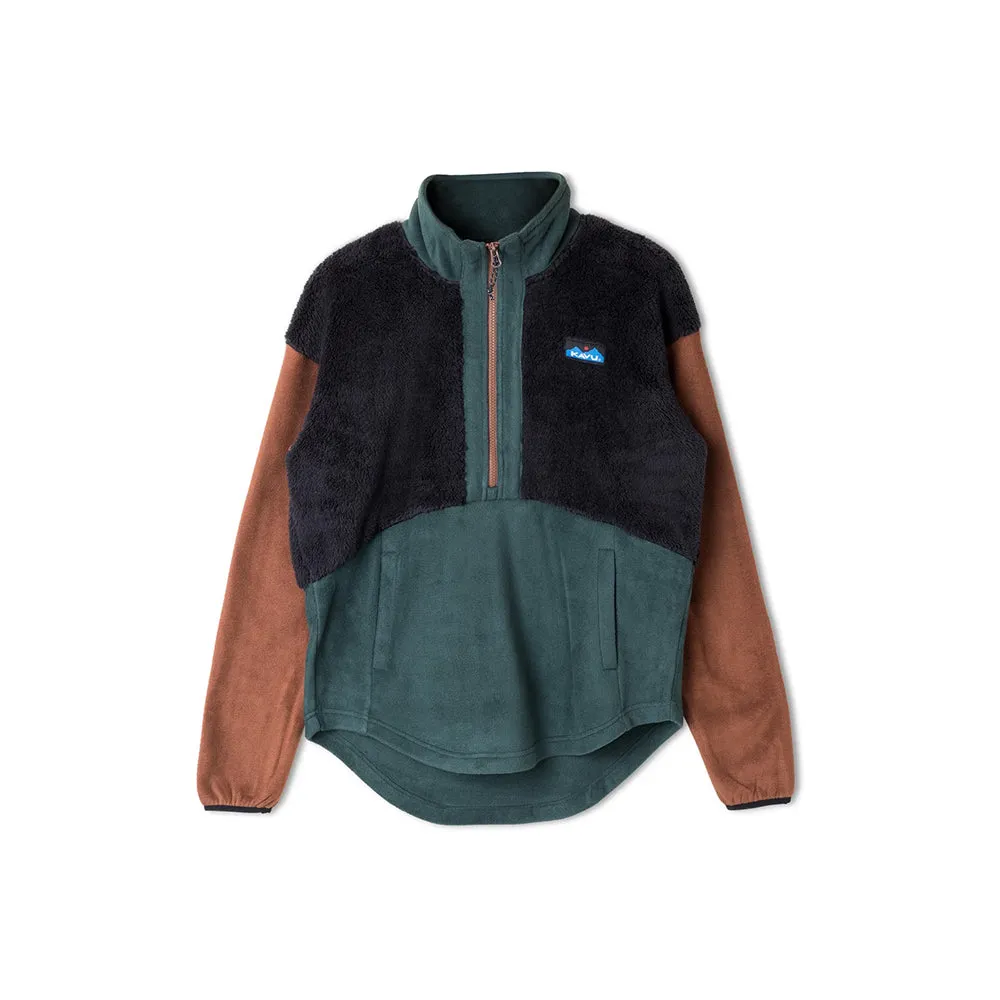 【FW24 秋冬・新品】Kavu Women's Timber Lane Pulllover 2211 FW24 長袖 短抓毛 衛衣 女裝 W'S