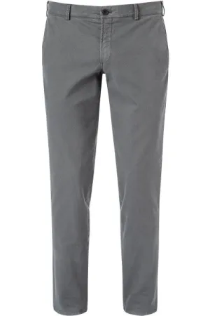 ID80289-Hiltl Thiago Grey Cotton Trousers