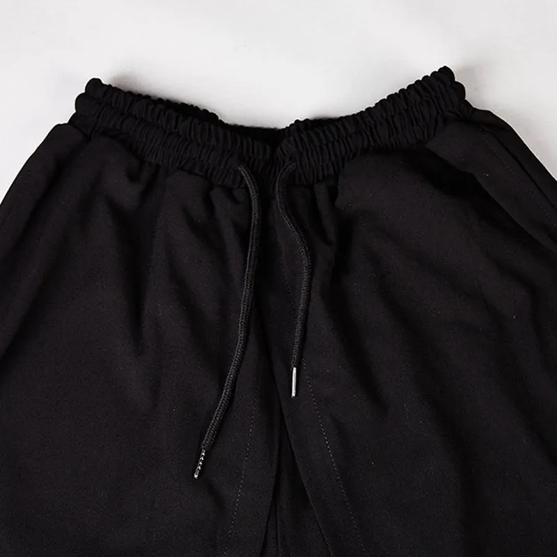 Men Baggy Harem Pants Wide Leg Trousers