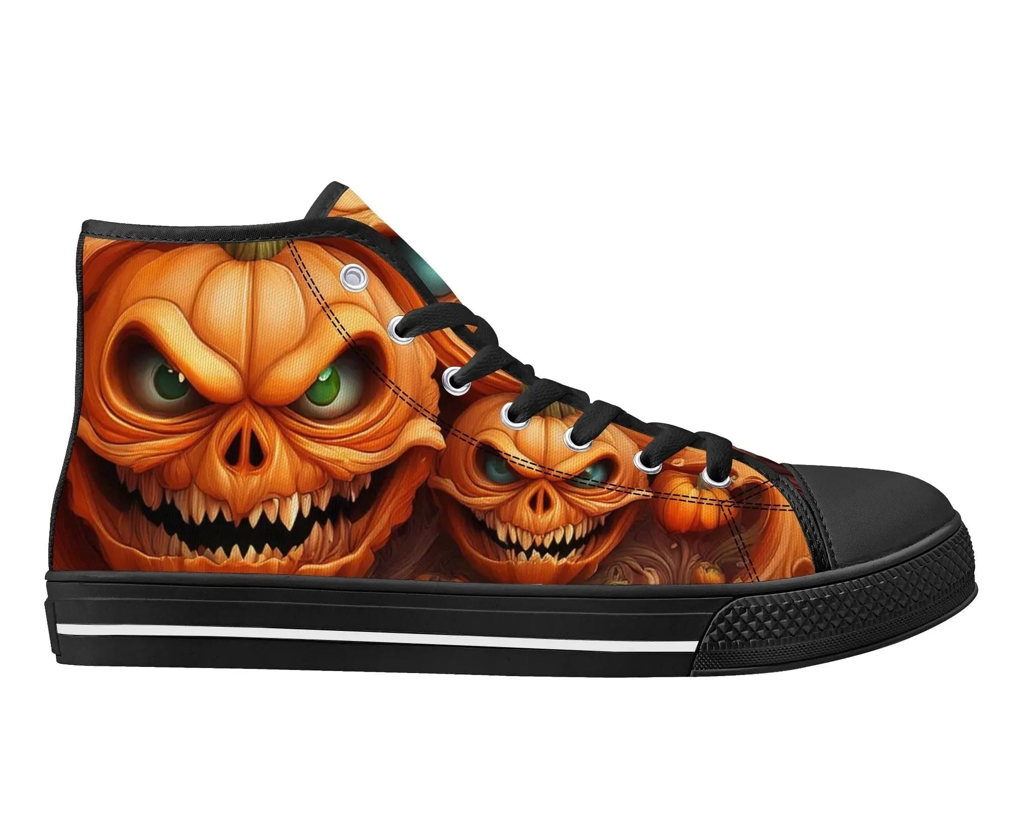 Orange Menace High Tops