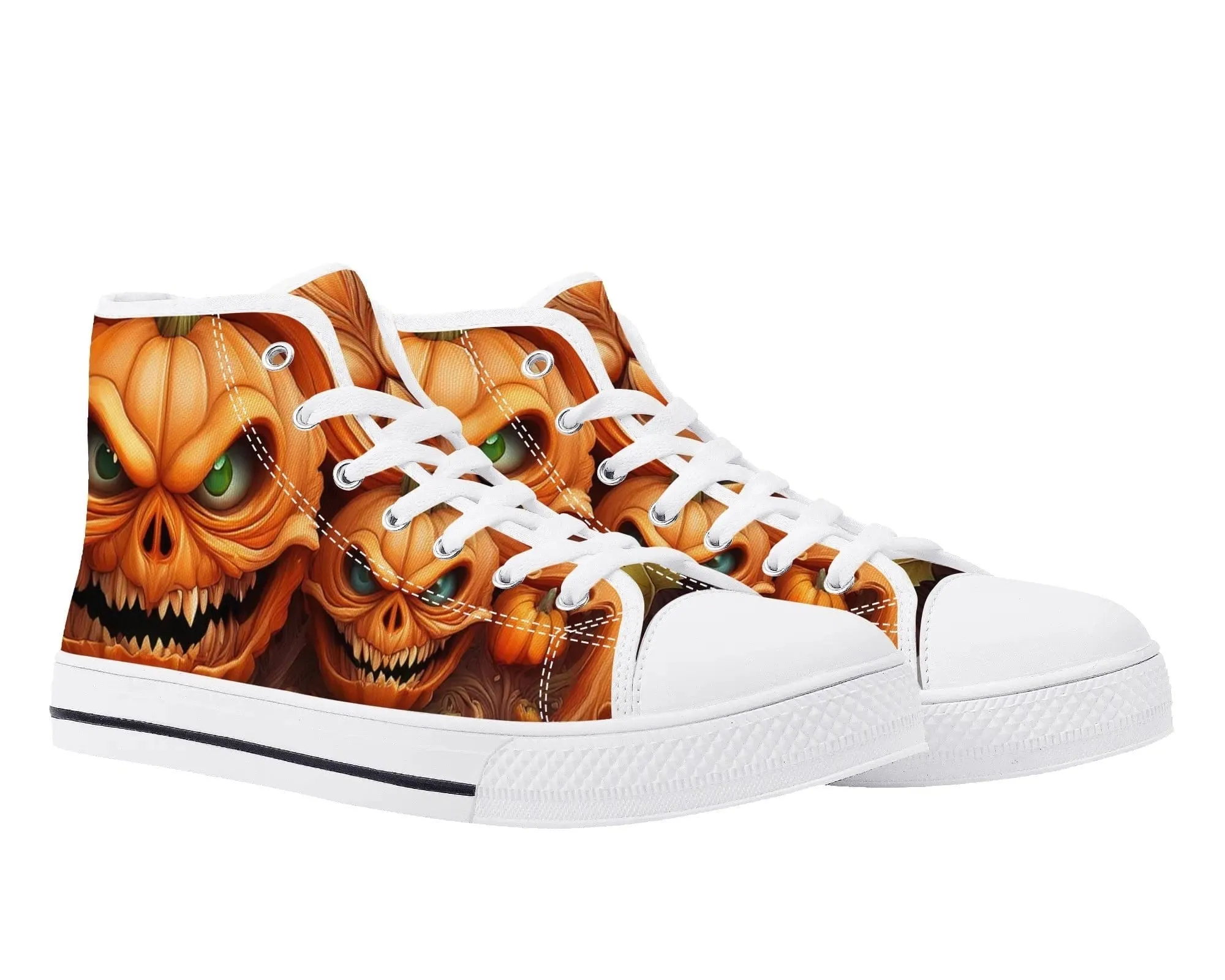 Orange Menace High Tops