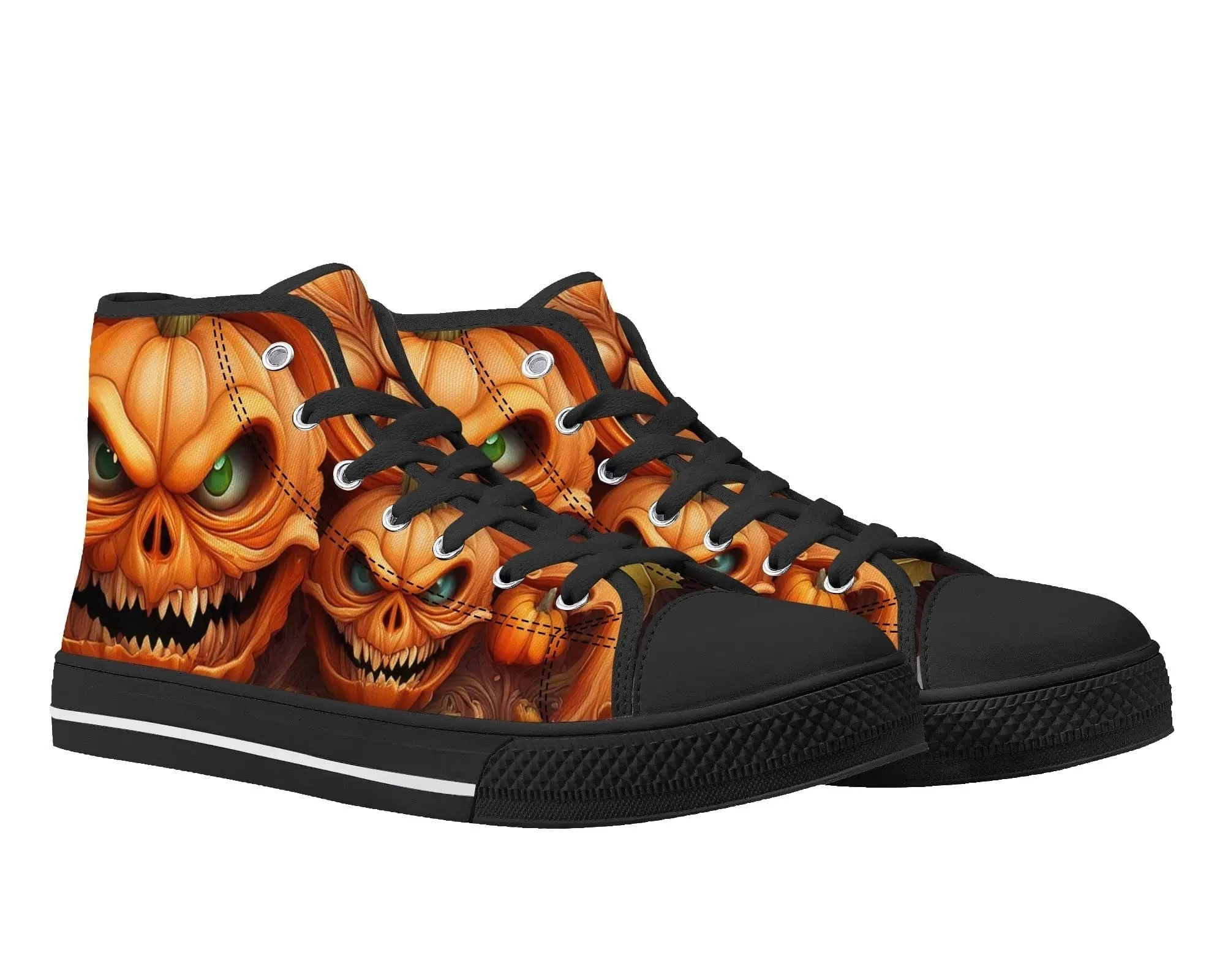 Orange Menace High Tops