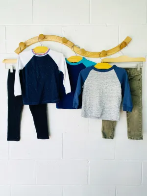 Raglan Shirts   Comfy Pants Bundle, 3 years