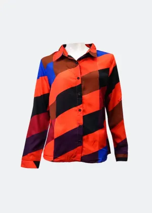 Runway Multicolor Shirt Blouse