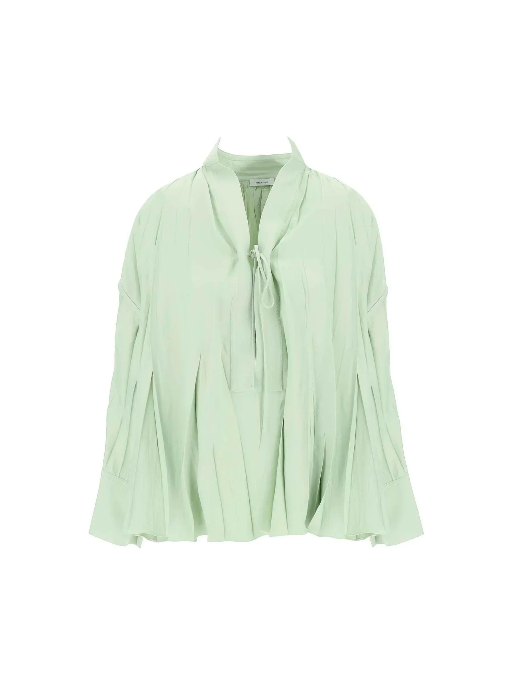 Satin Caftan Blouse