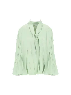 Satin Caftan Blouse
