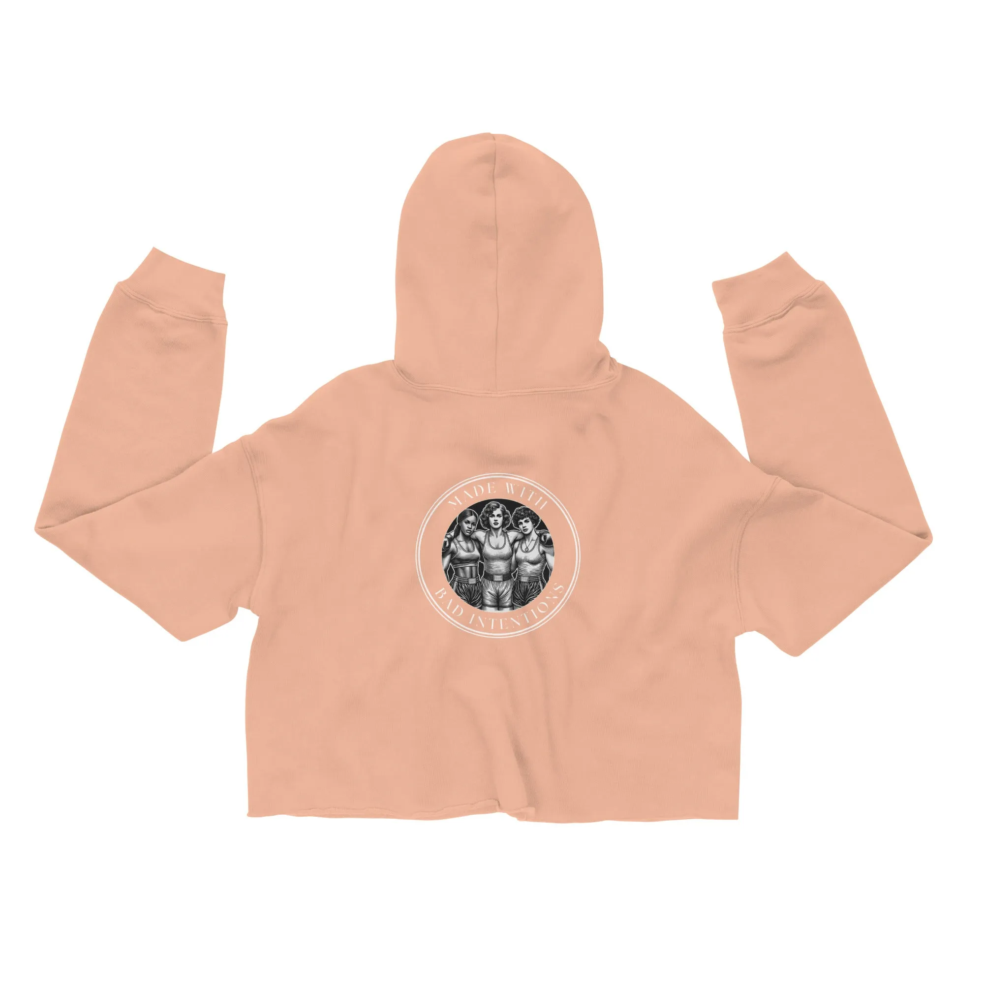 Tough Women, Crop Hoodie