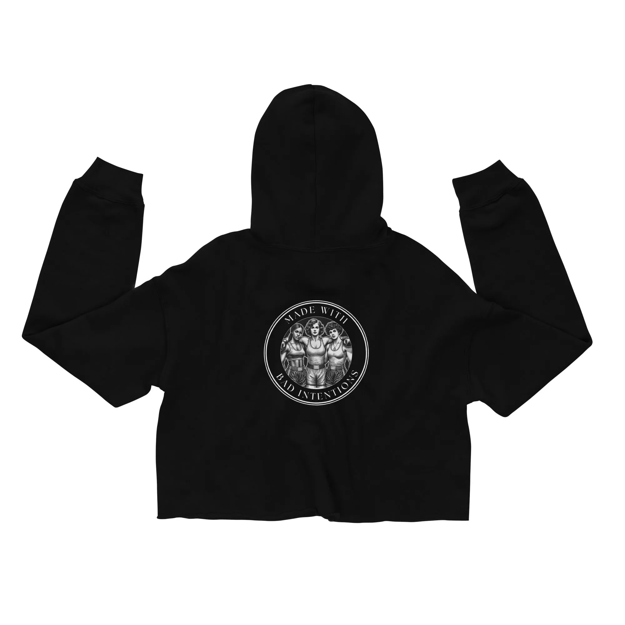 Tough Women, Crop Hoodie