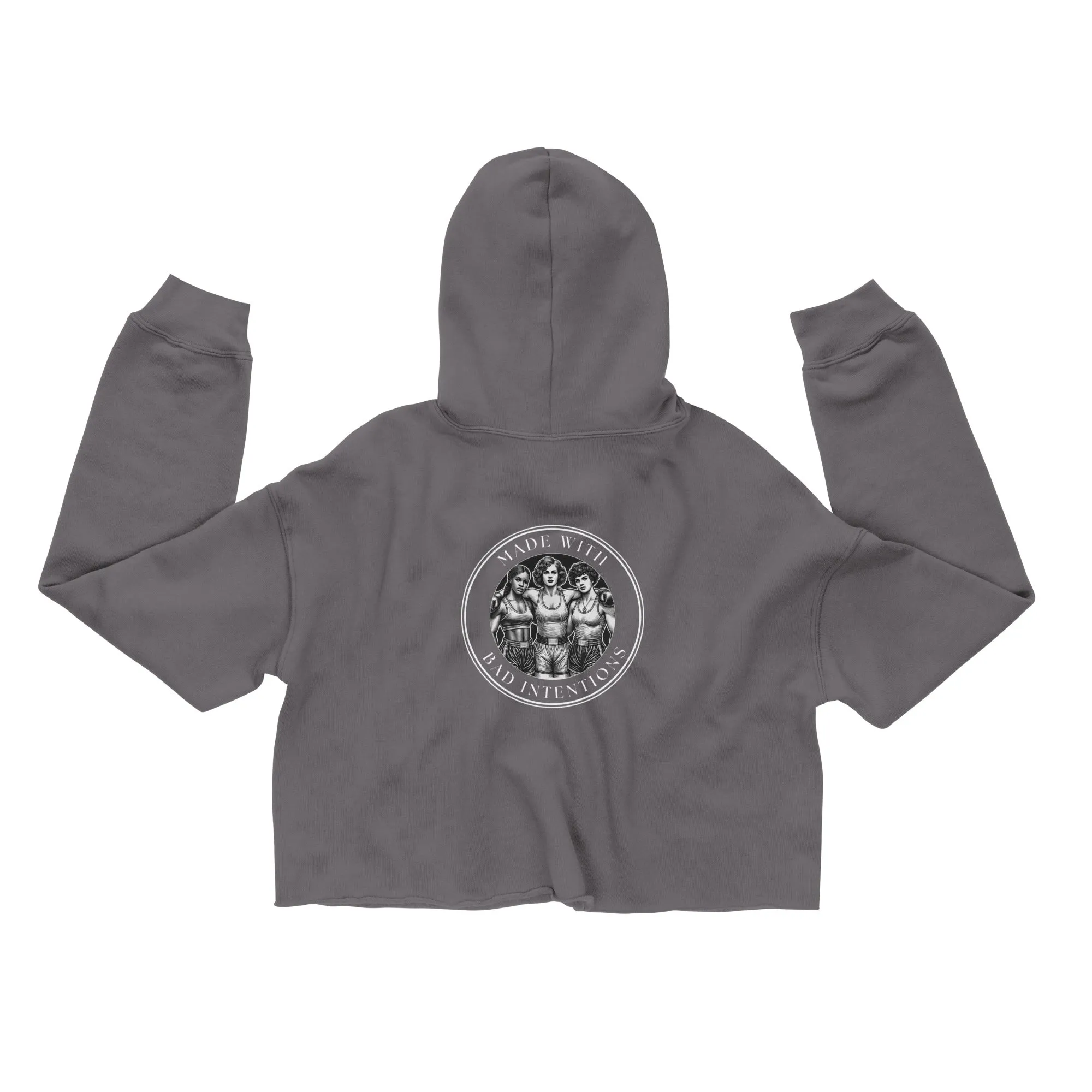 Tough Women, Crop Hoodie