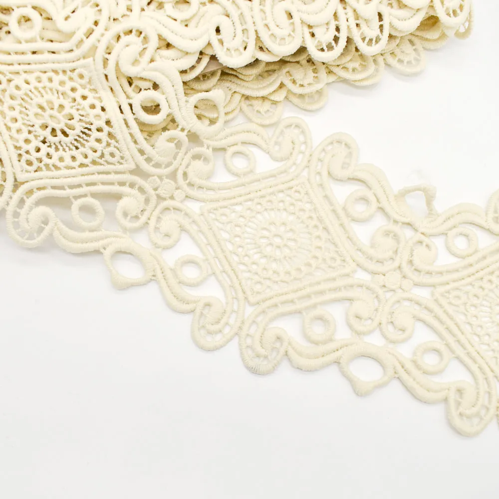 Wide Guipure Lace Trim 10cm
