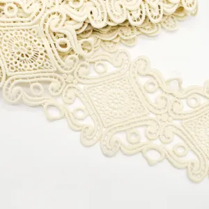 Wide Guipure Lace Trim 10cm