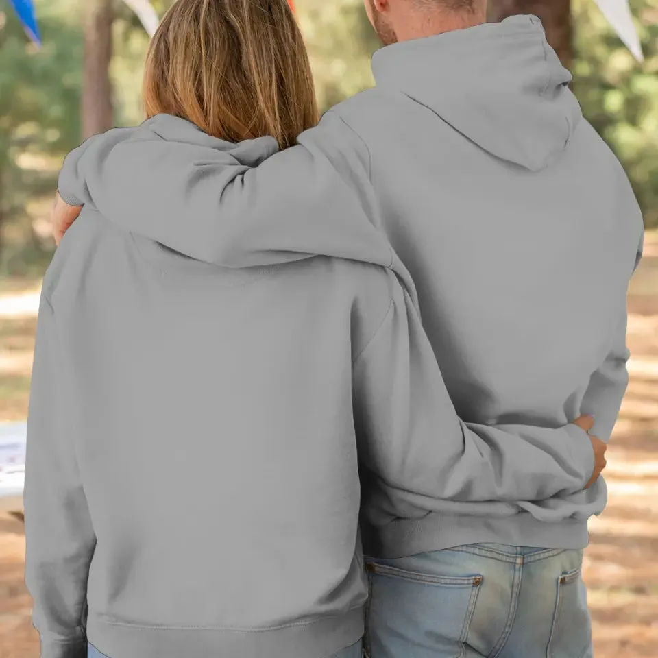 Woo Hoo We Survived Another Year Together - Custom Quote - Personalized Gifts for Couples - Hoodie