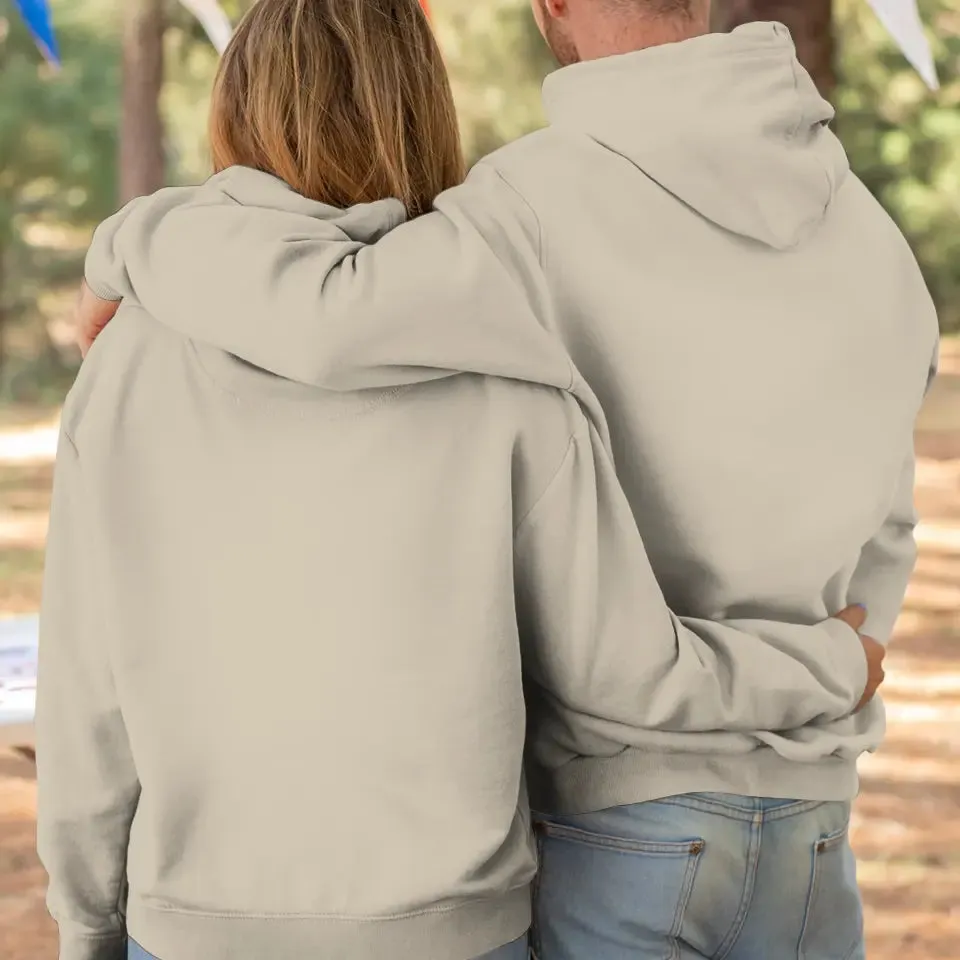 Woo Hoo We Survived Another Year Together - Custom Quote - Personalized Gifts for Couples - Hoodie