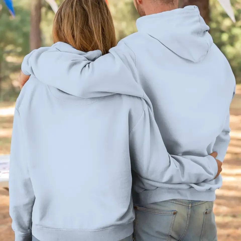 Woo Hoo We Survived Another Year Together - Custom Quote - Personalized Gifts for Couples - Hoodie